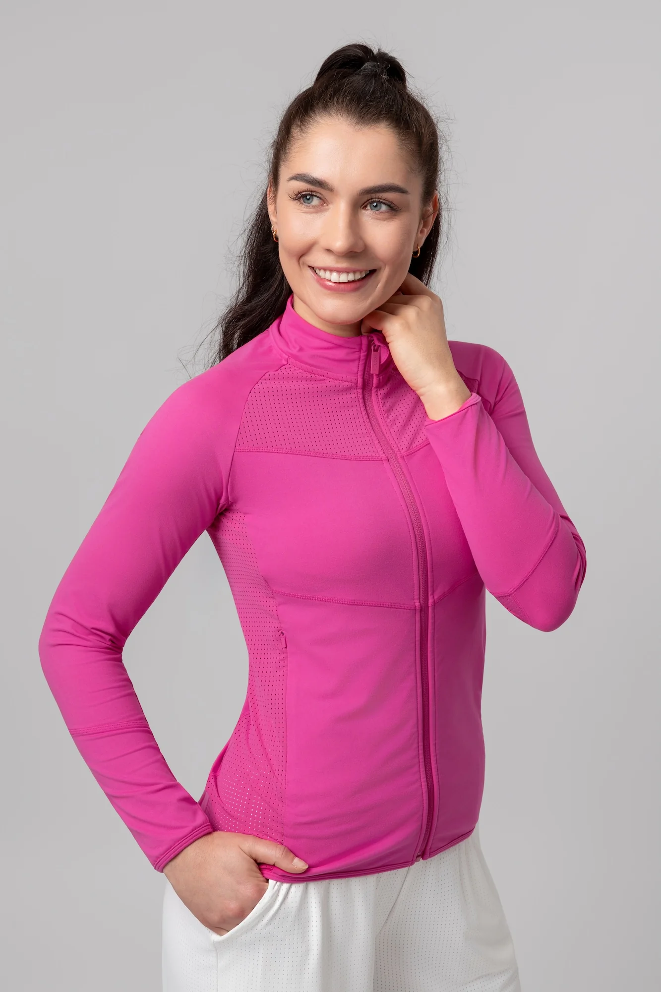 Bluza z zamkiem AirMesh Terceira - Image 2