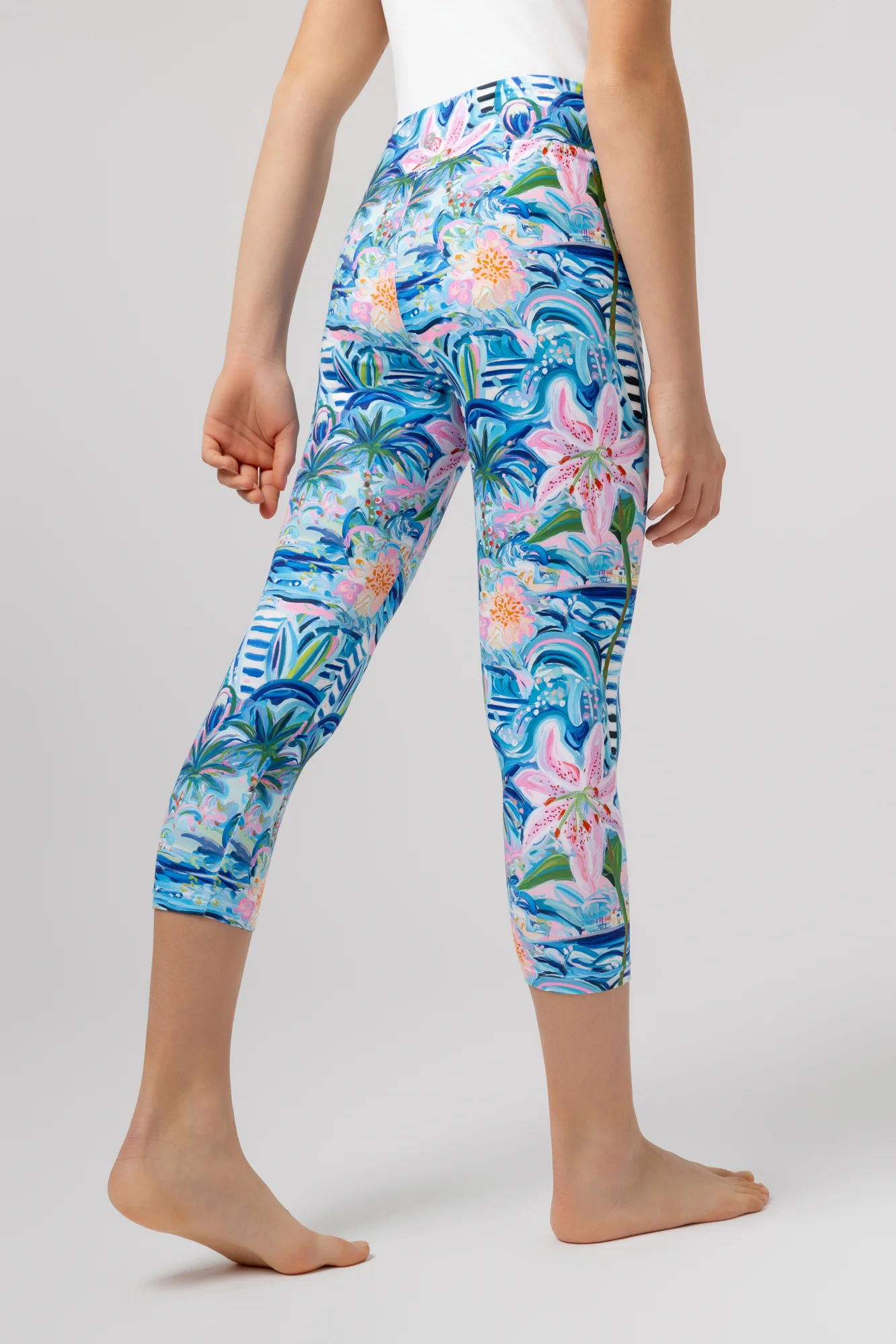 Legginsy dziecięce capri Aisha - Image 2