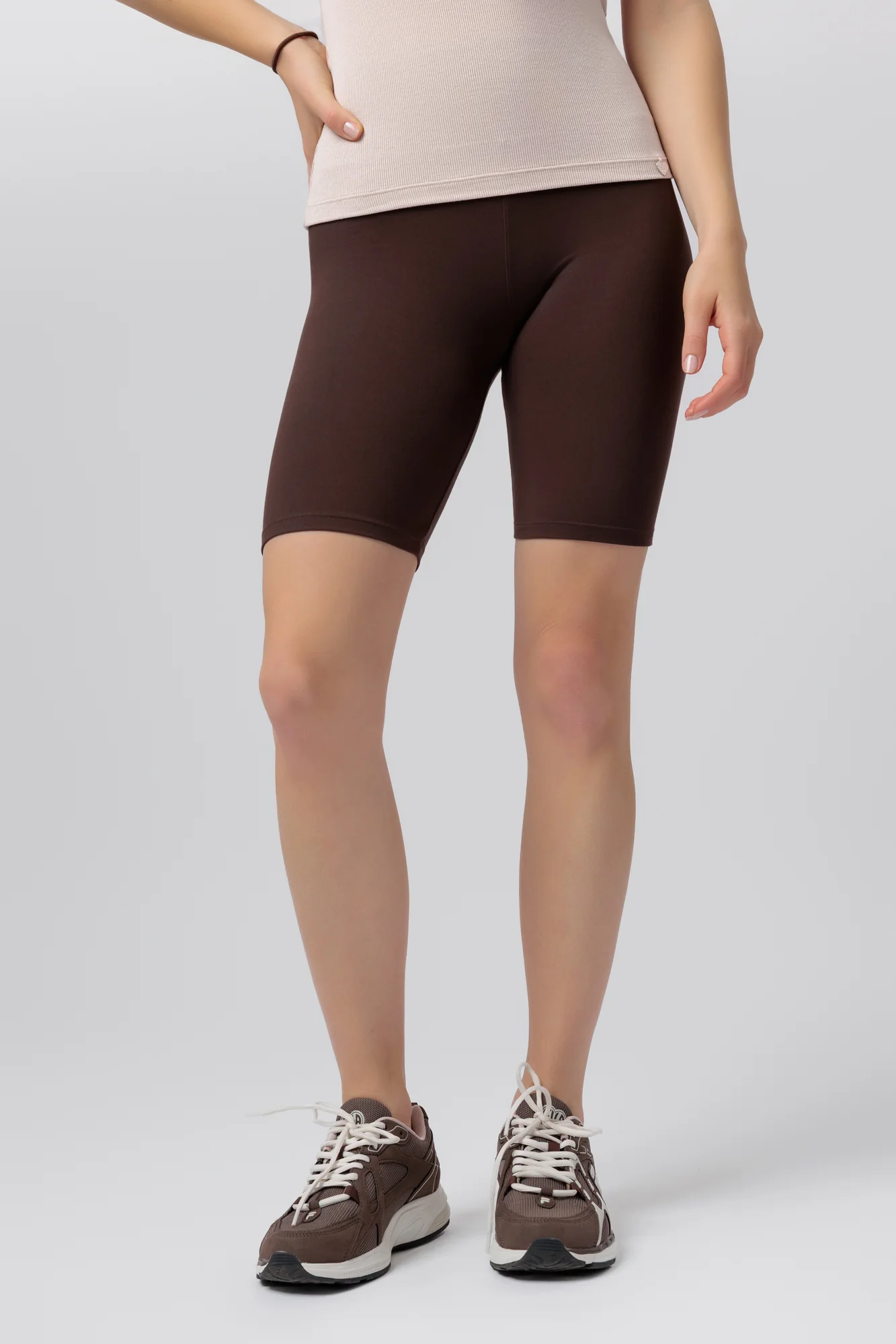 Bermuda legginsy Mocha