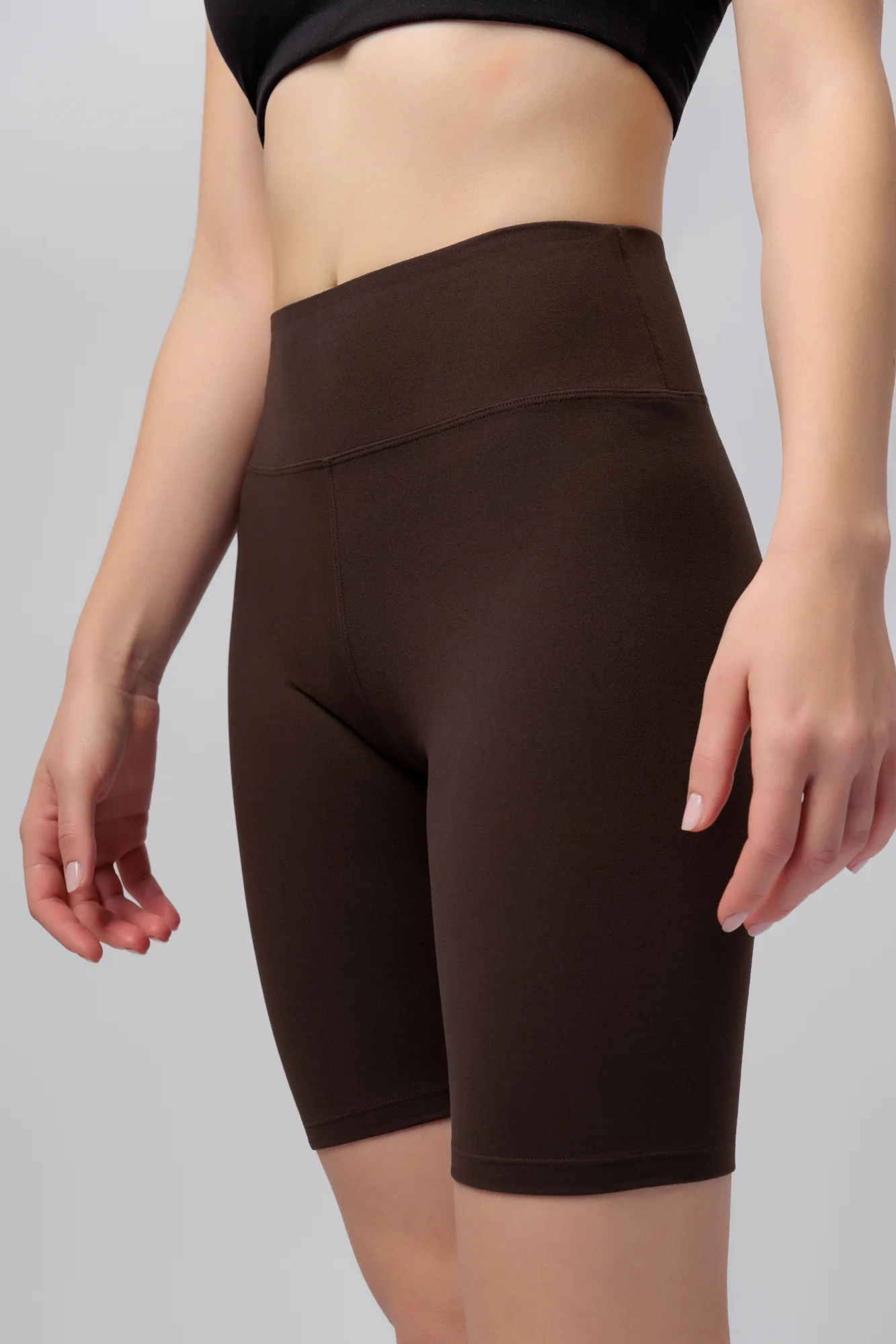 Bermuda legginsy Mocha - Image 3