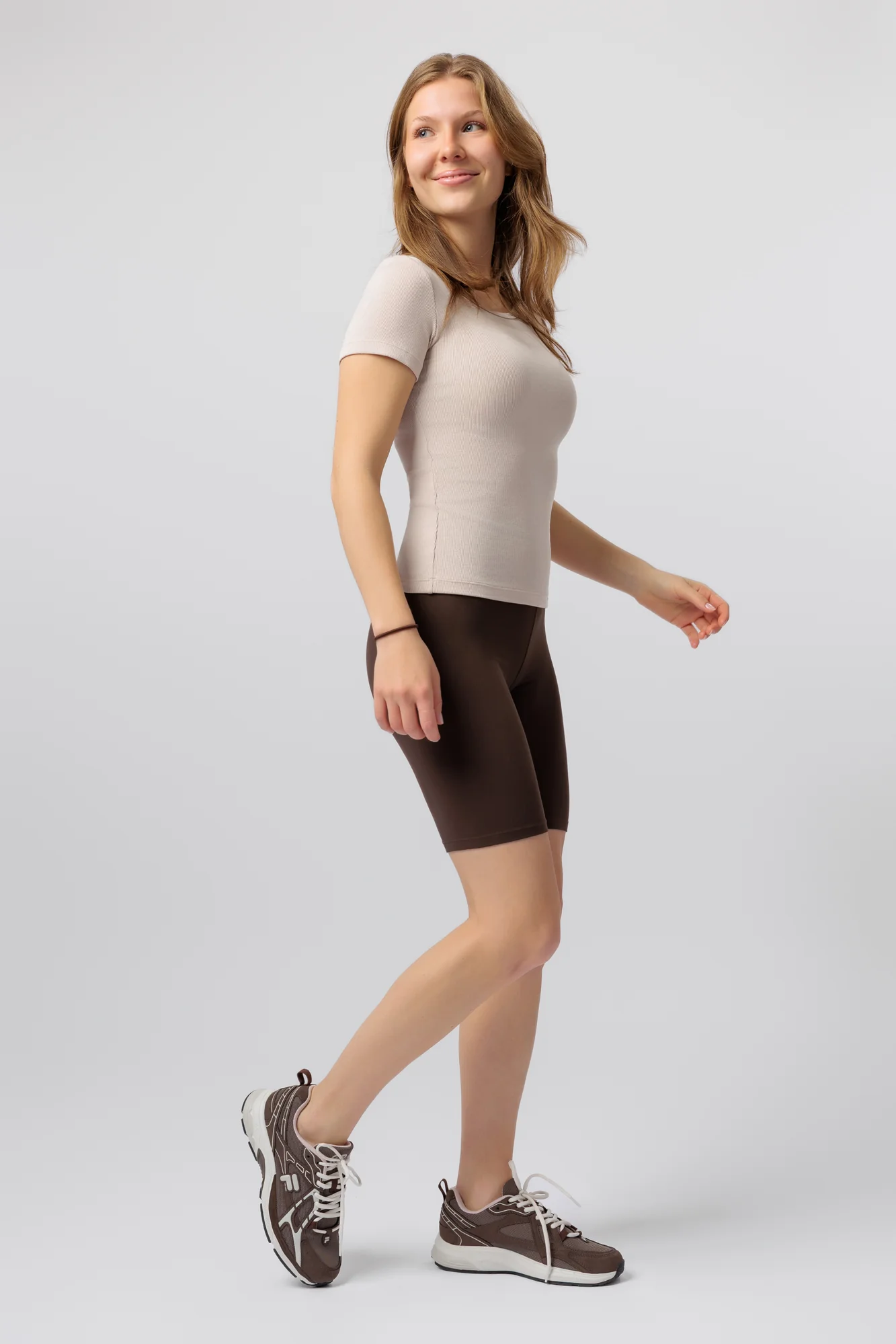 Bermuda legginsy Mocha - Image 5