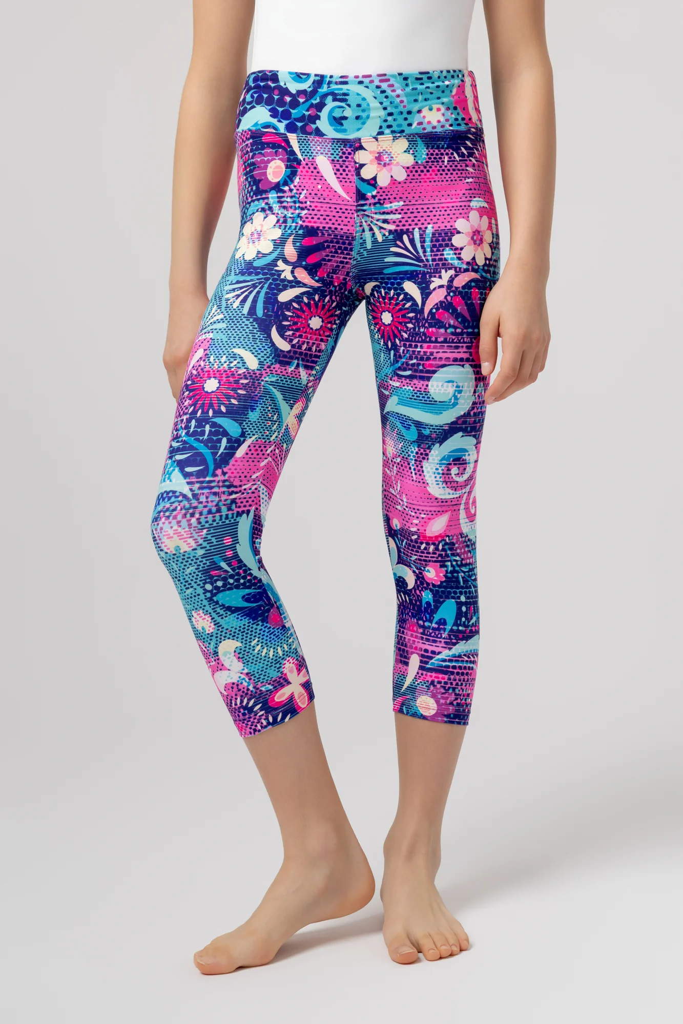 Legginsy dziecięce capri Blyth - Image 4