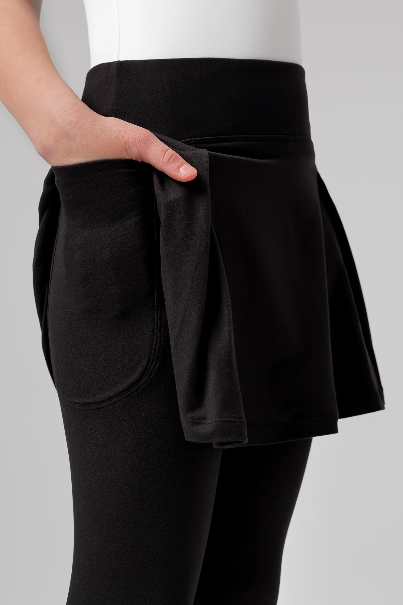 Dziecięce legginsy capri z spódniczką Pauline - Image 5