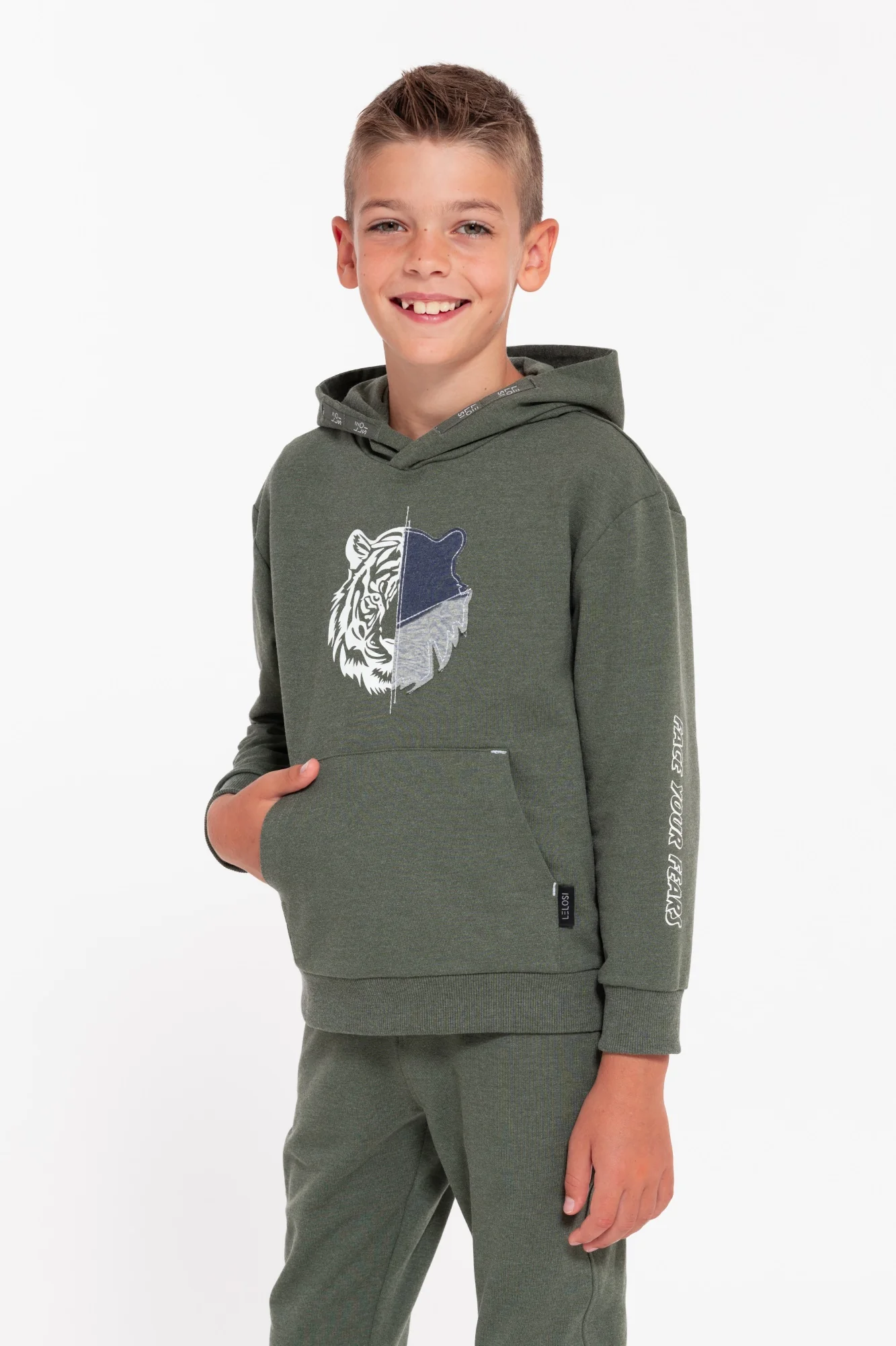 Bluza z kapturem dla dzieci Taegan - Image 3