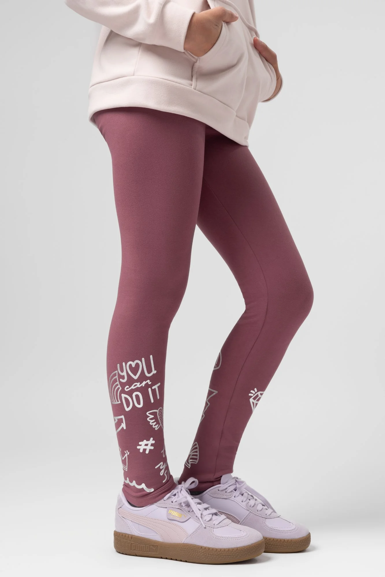 Legginsy dziecięce Polarosi Avelie