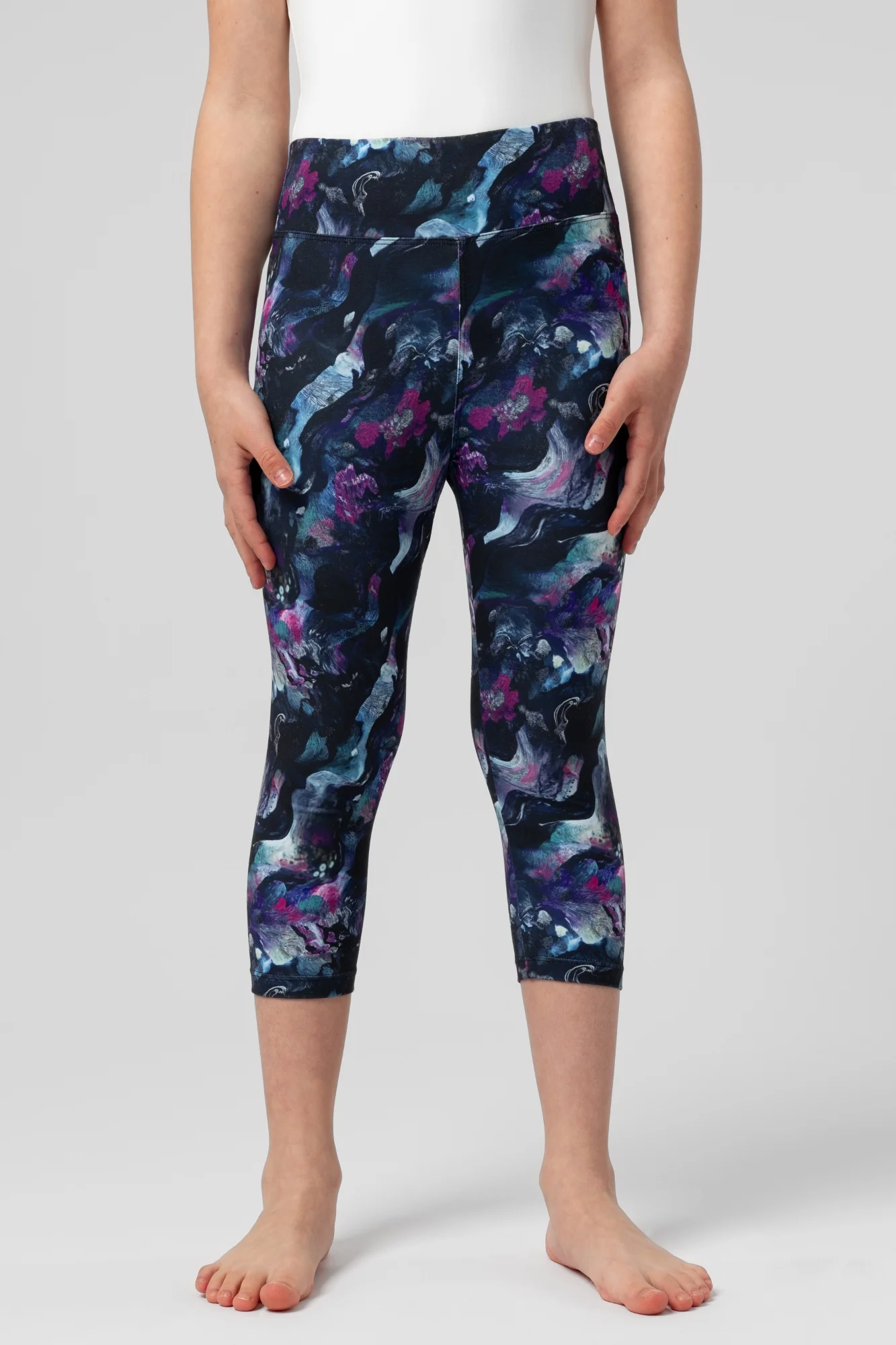 Legginsy dziecięce capri Laharen - Image 2