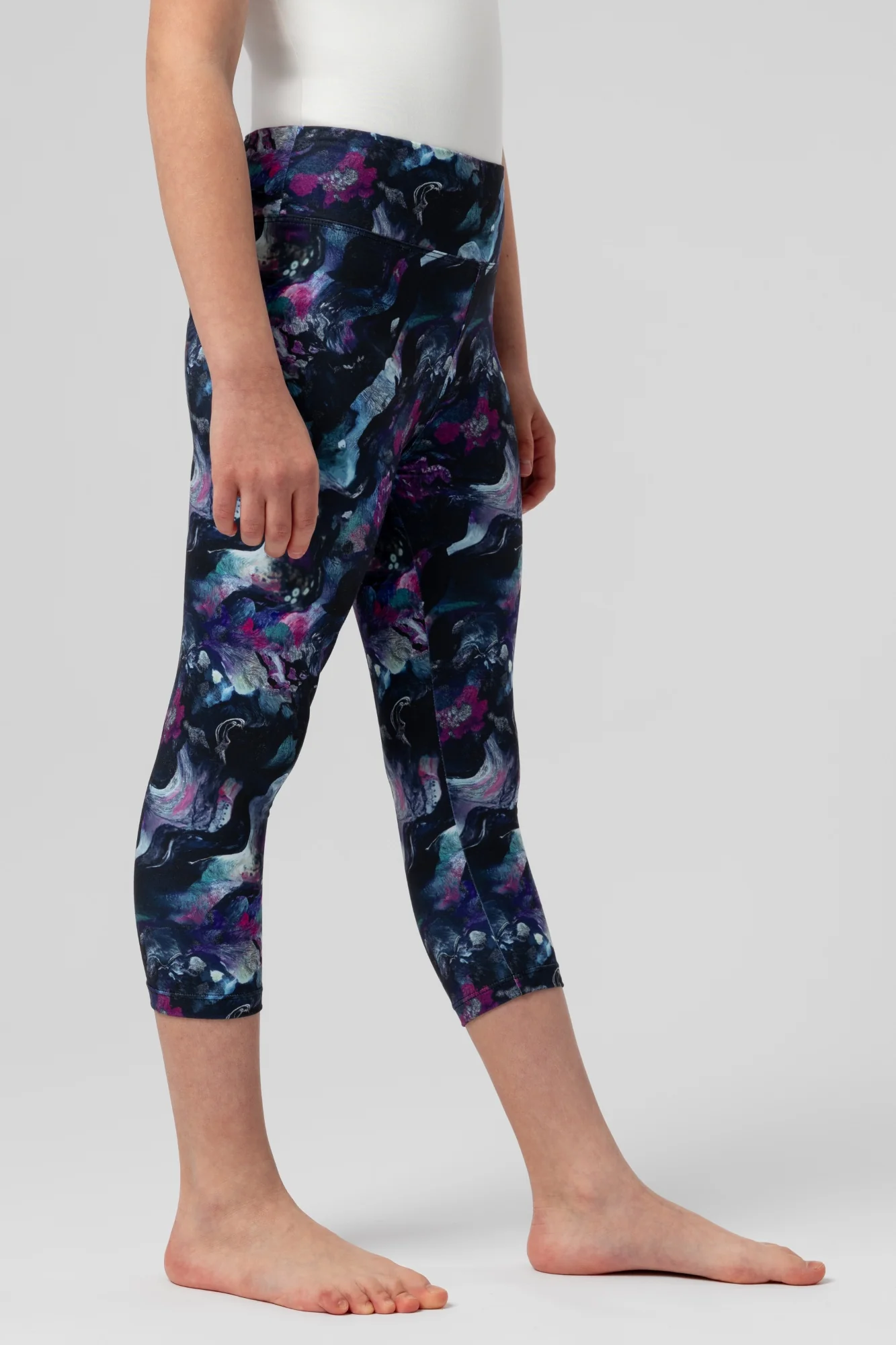 Legginsy dziecięce capri Laharen - Image 3