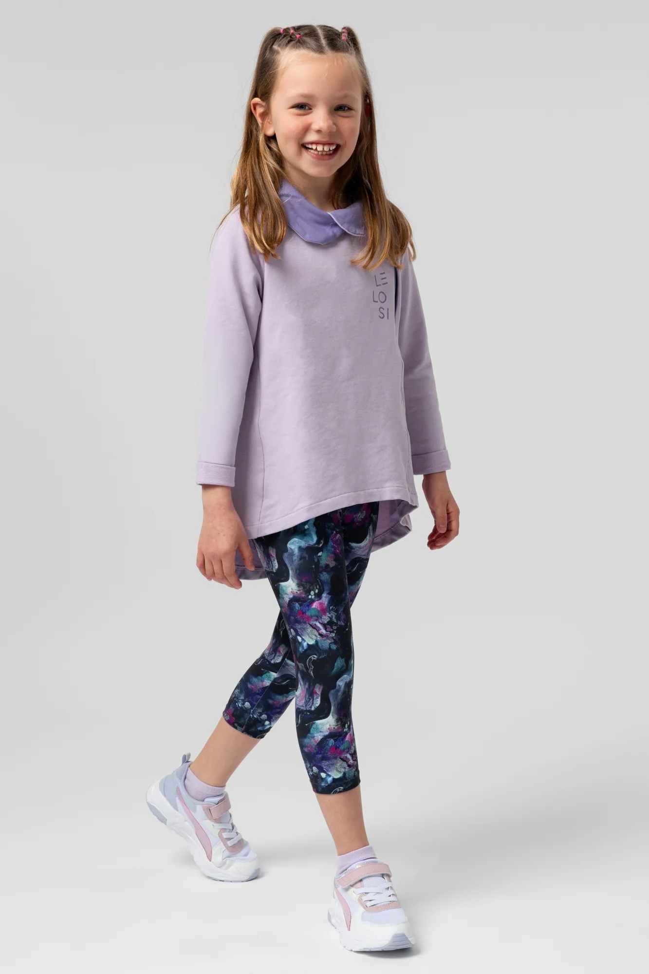 Legginsy dziecięce capri Laharen - Image 5