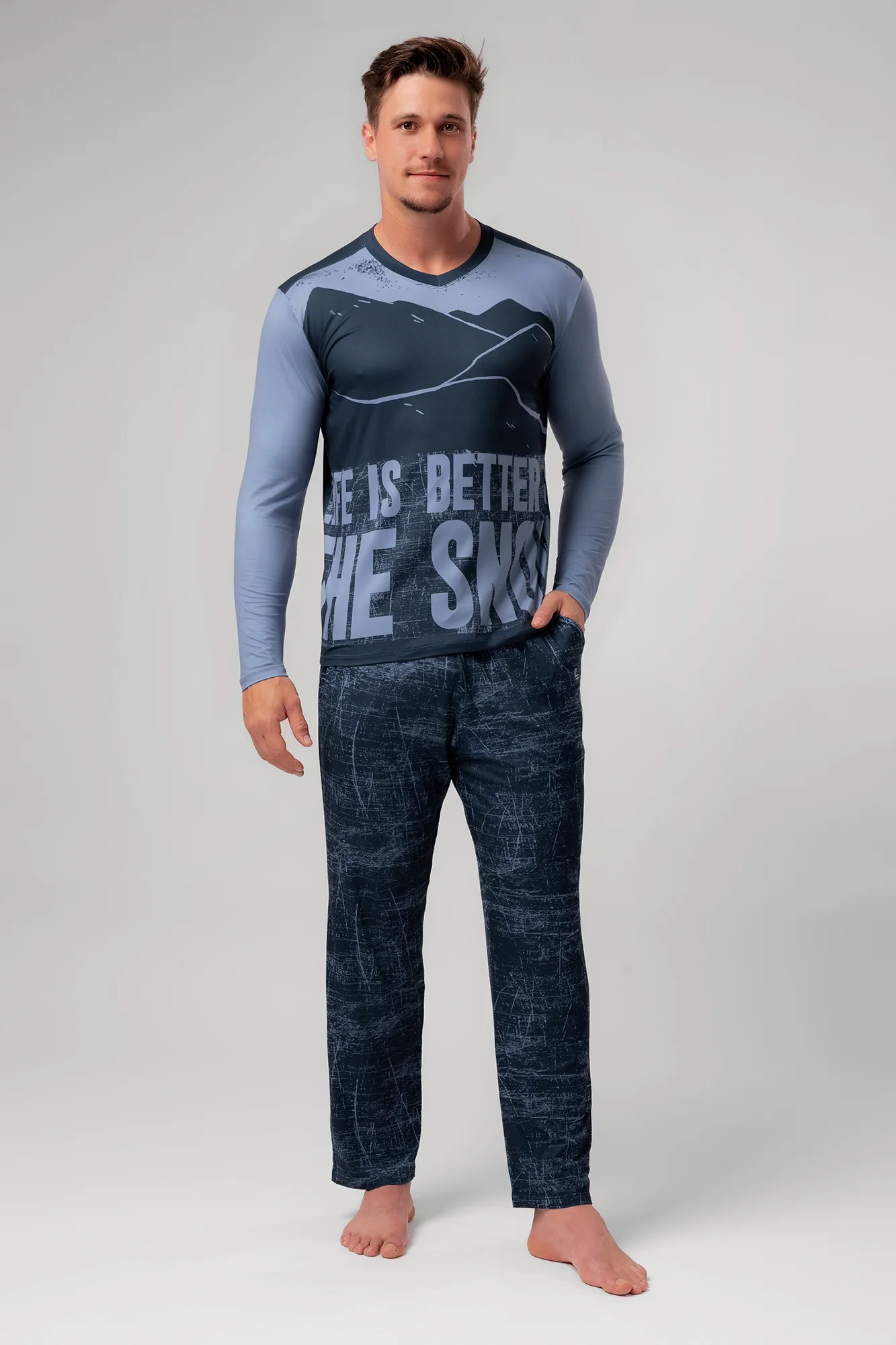 Piżama męska Jannes