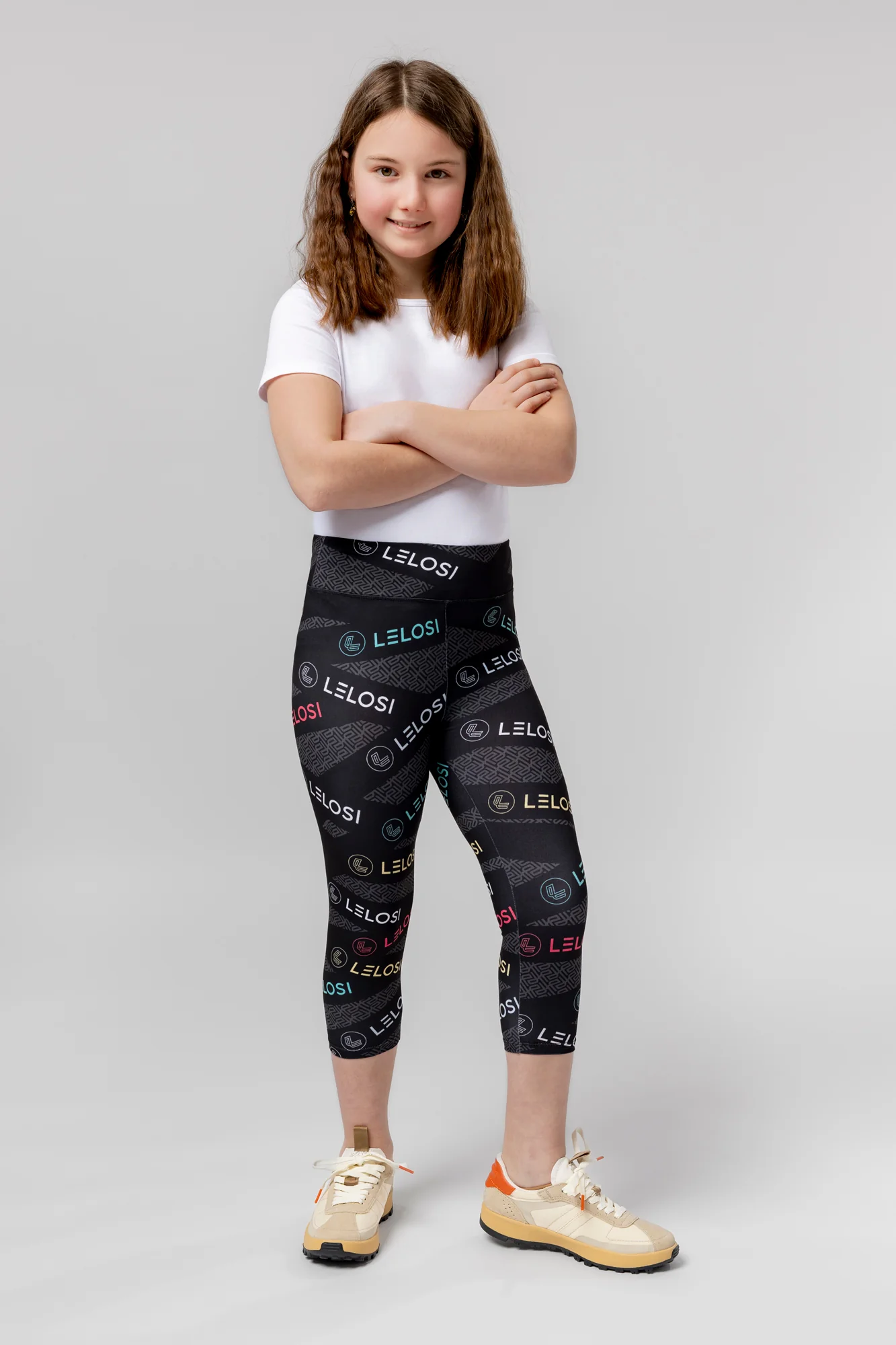 Legginsy dziecięce capri Nobilara - Image 5