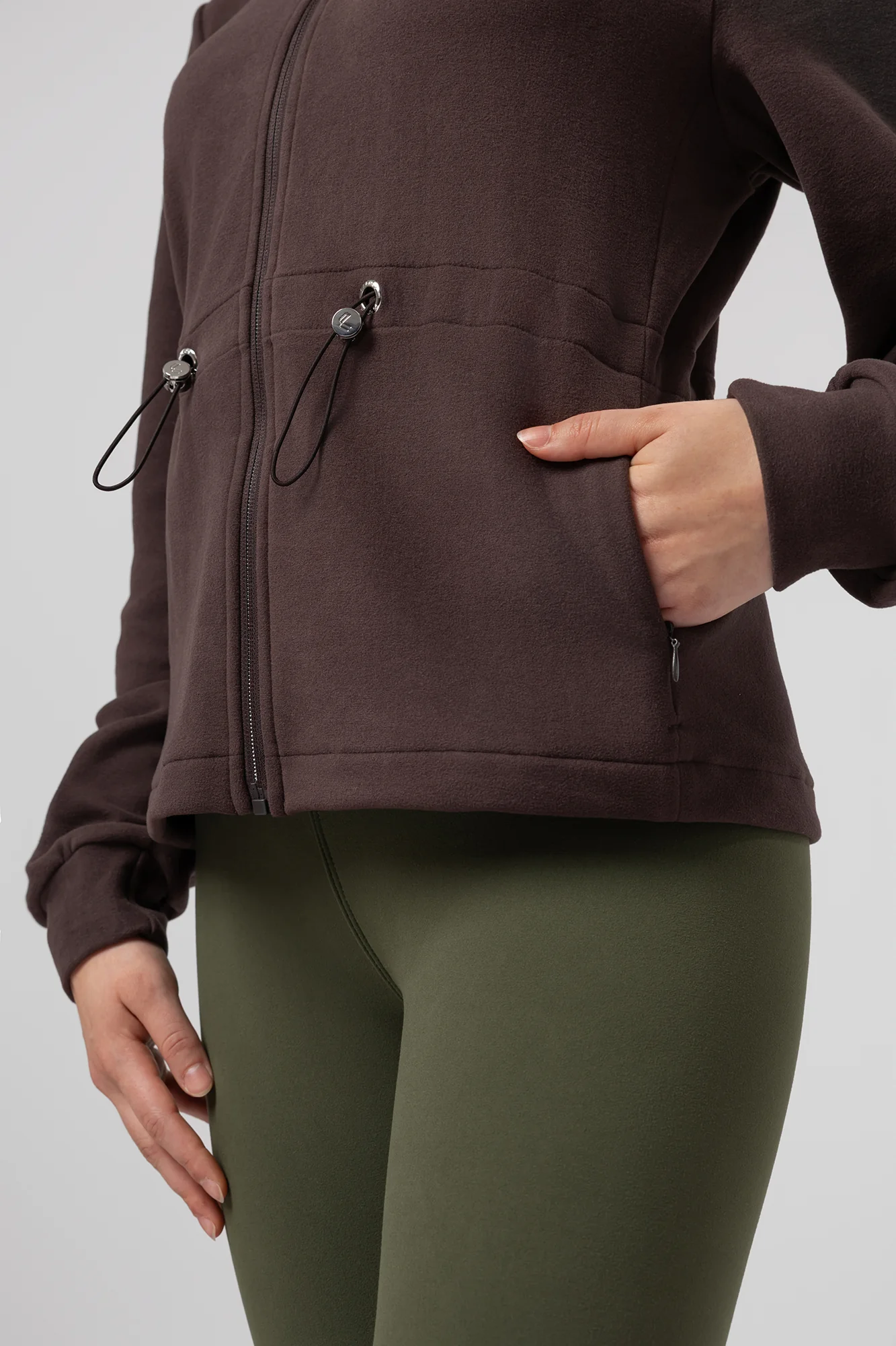 Rozpinana bluza polarosi Tawny - Image 4