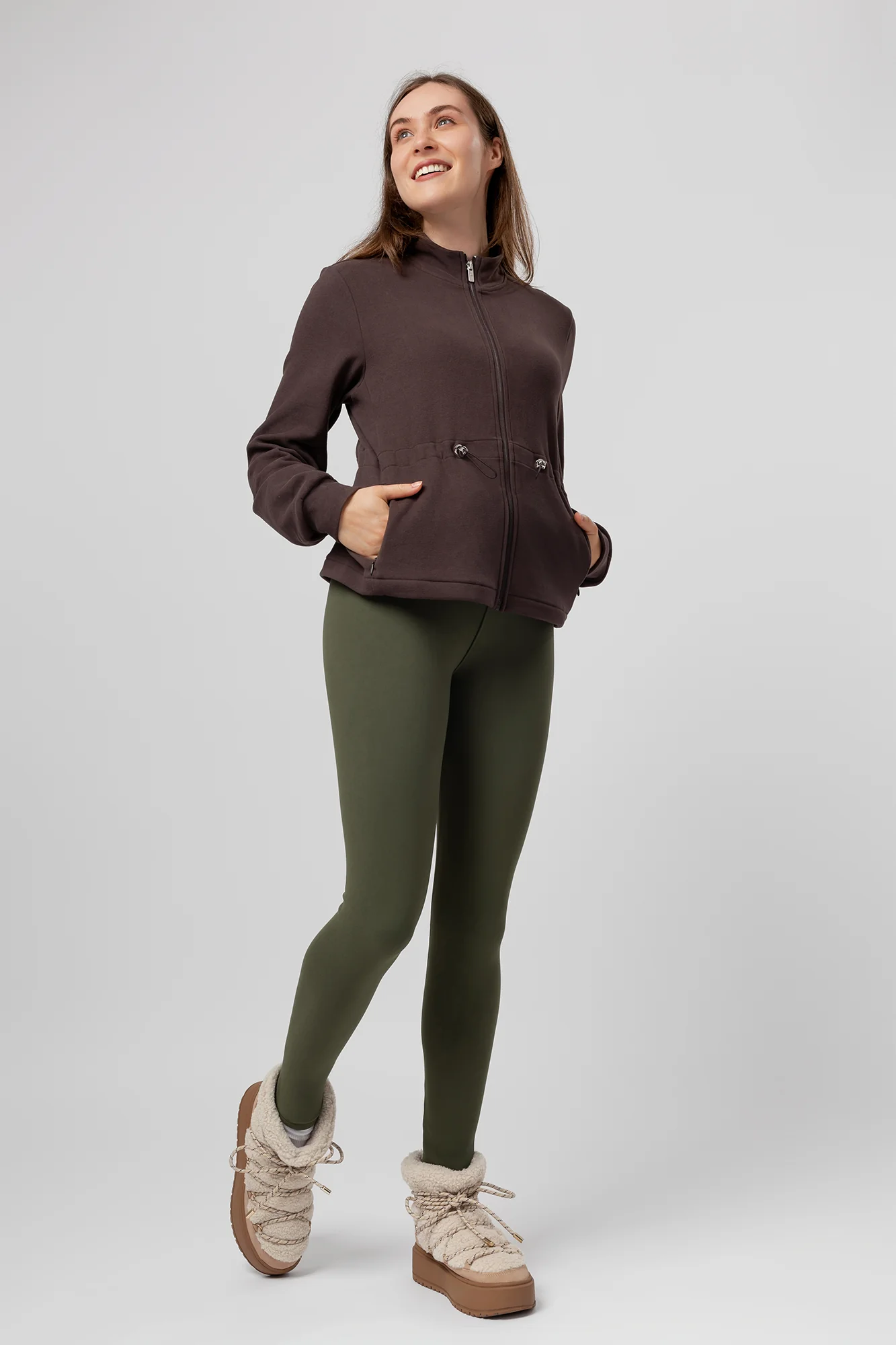 Rozpinana bluza polarosi Tawny - Image 5