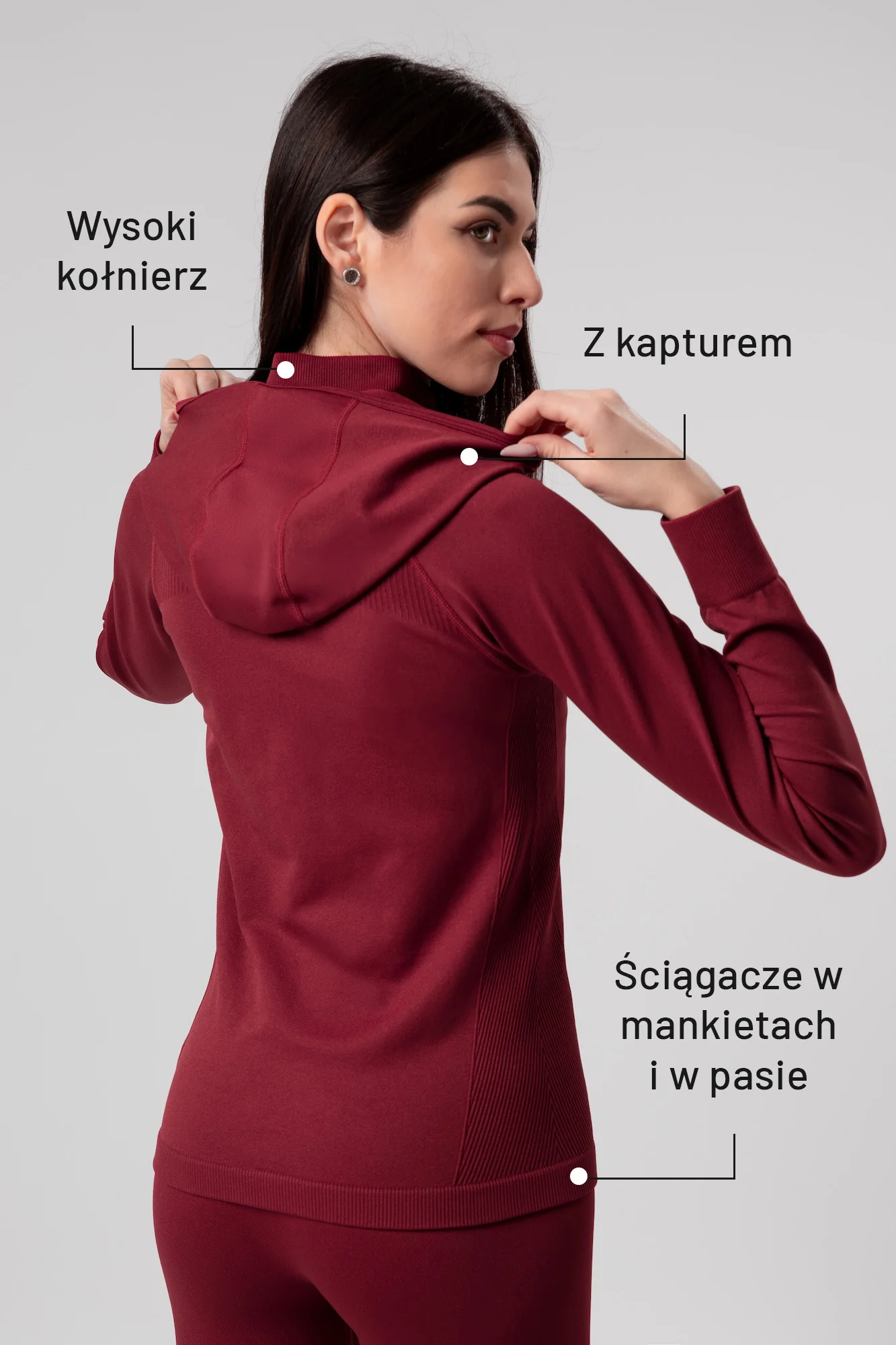 Rozpinana bluza Seamless Move Madison - Image 2