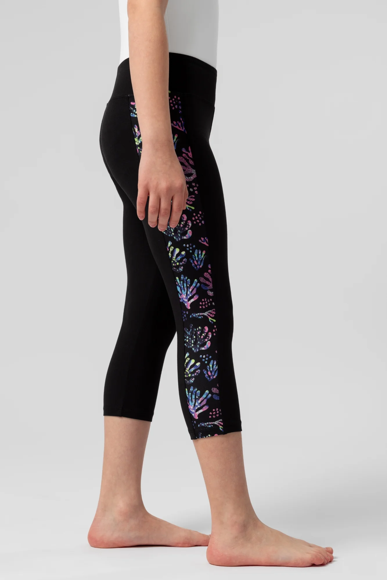 Legginsy dziecięce capri Shaivaal - Image 3