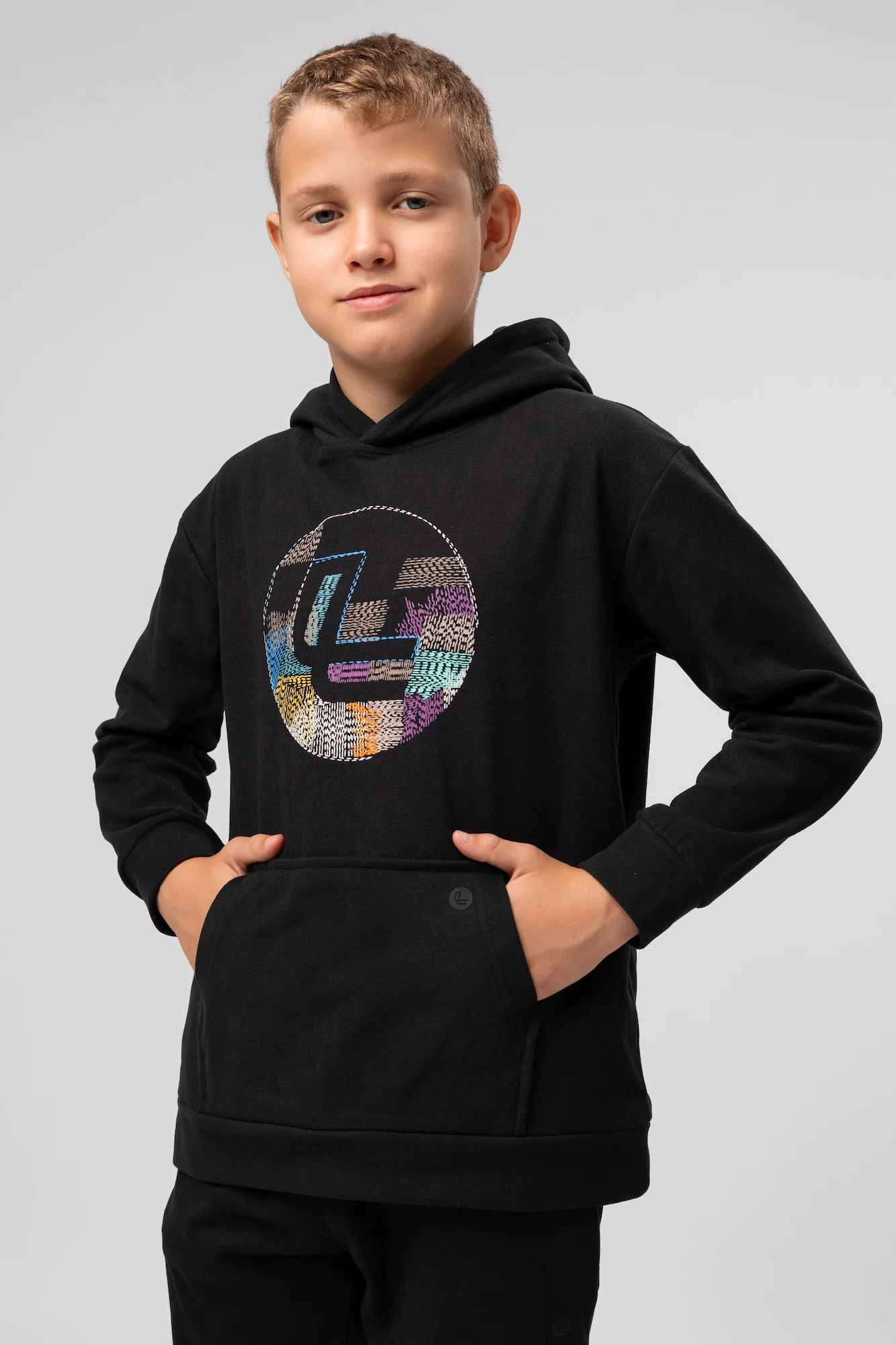Bluza dziecięca z kapturem Supercomfort Kalmar - Image 2