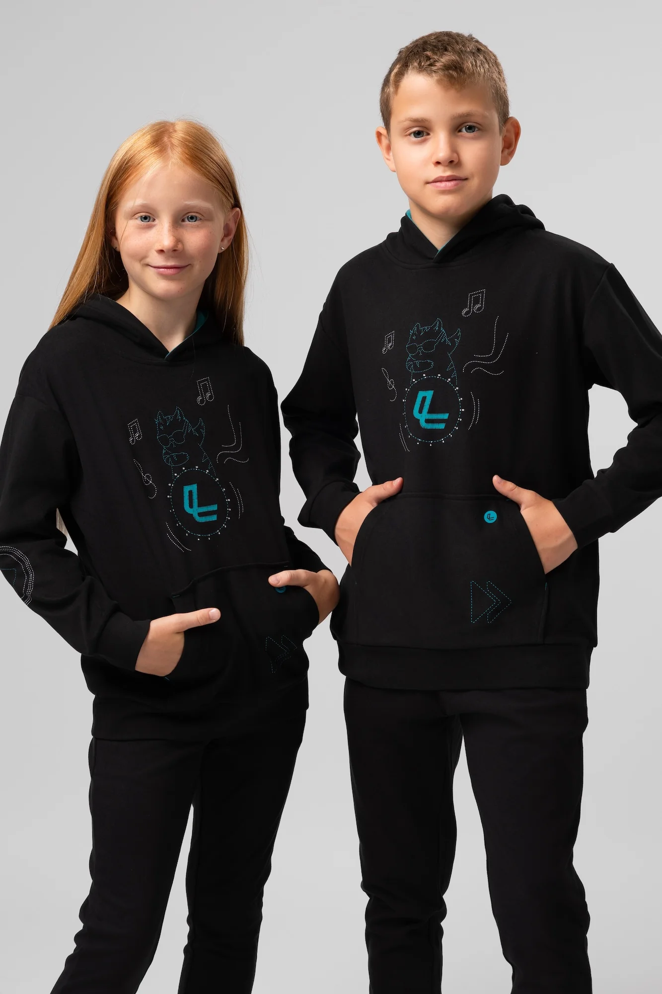 Bluza dziecięca z kapturem Supercomfort Malmo